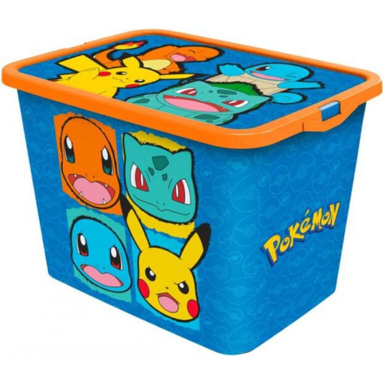 Boite de rangement 23L Pokémon