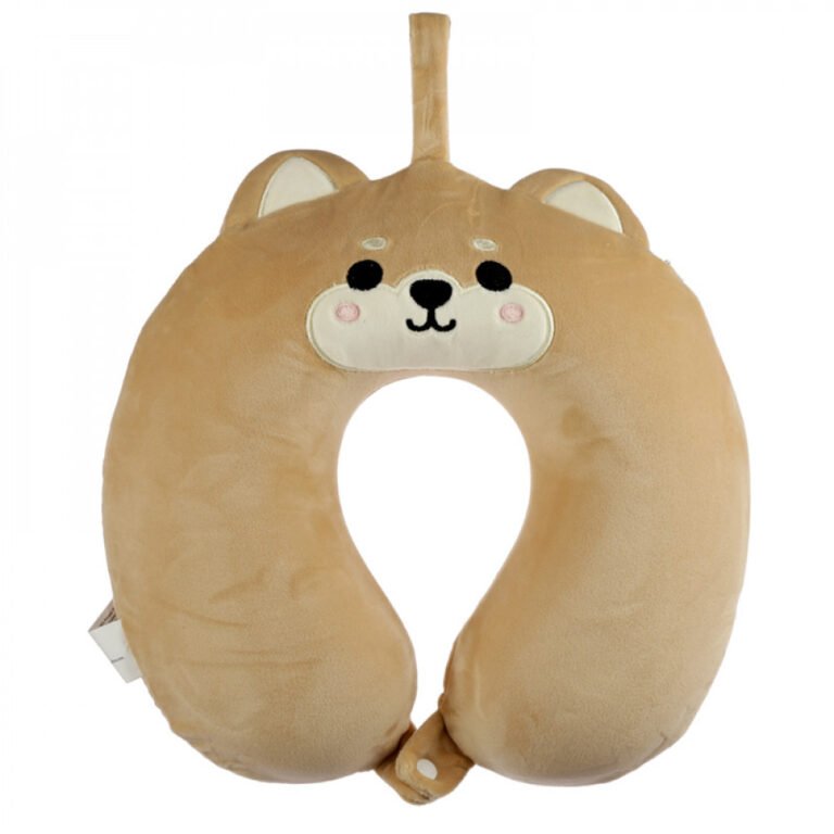 Coussin de voyage Shiba Inu